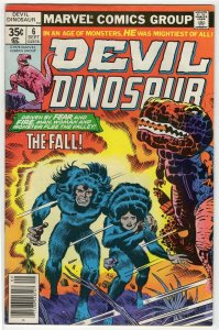 Devil Dinosaur #6 ORIGINAL Vintage 1978 Marvel Comics Jack Kirby 