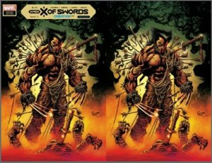 ?✖️?  X OF SWORDS CREATION #1 KYLE HOTZ virgin & trade Variants ? Wolverine