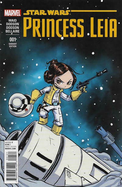 PRINCESS LEIA #1 CVR F CONNECTING VARIANT SKOTTIE YOUNG BABY CVR