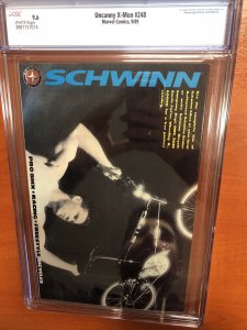 Uncanny X-Men  #248 (1989) CGC 9.6