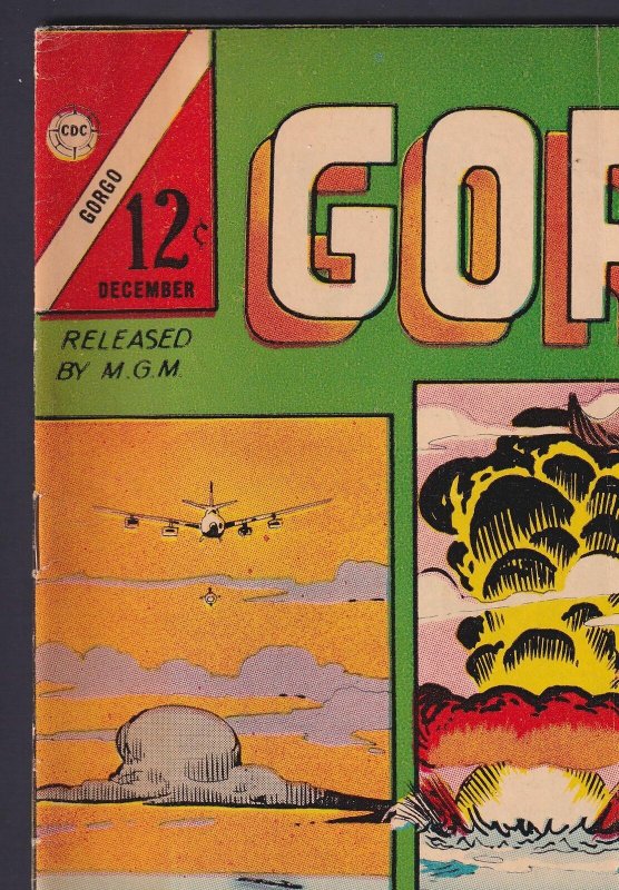 Gorgo #16 4.5 VG+ Charlton Comic - Dec 1963