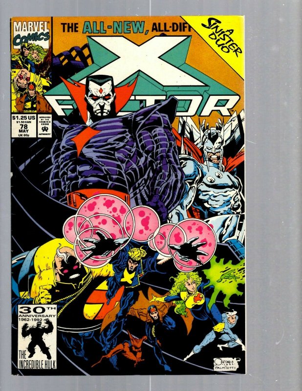 12 Marvel Comics X-Factor #74 78 79 80 81 82 83 84 85 87 88 89 J420 