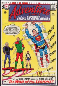 Adventure Comics #355 (1967) Legion of Super-Heroes