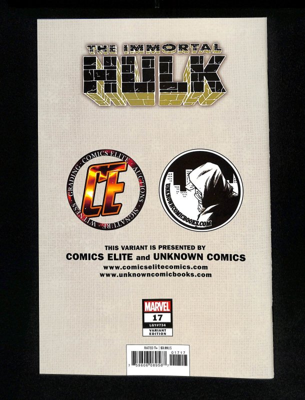 Immortal Hulk #17  Inhyuk Lee Virgin Variant