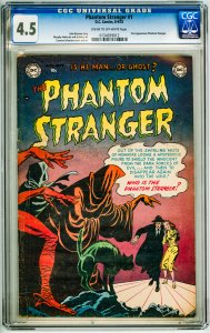 The Phantom Stranger #1 CGC 4.5! Cream to OW Pages! 1st App of Phantom Stranger!