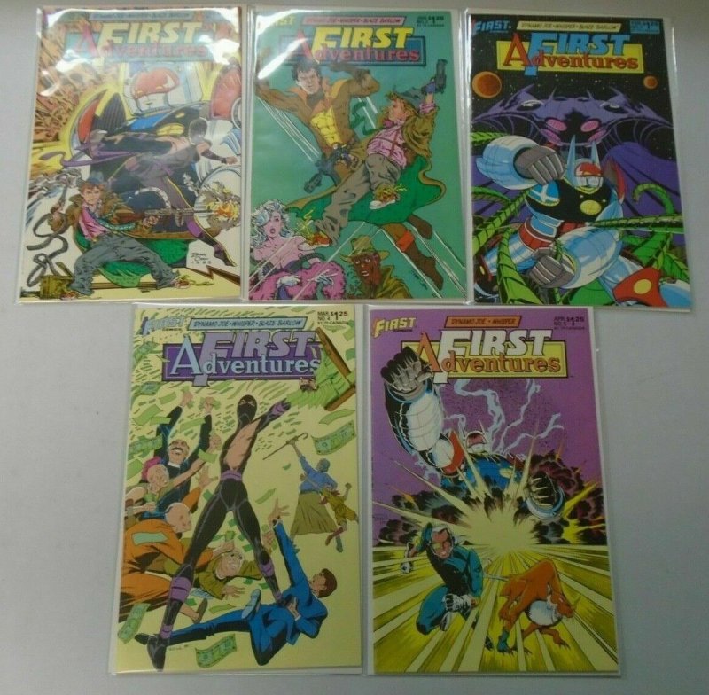 First Adventures set #1-5 8.0 VF (1985)