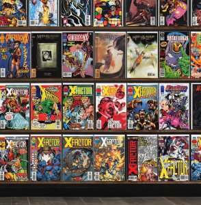 Huge Lot 130+ Comics with Generation X, X-Factor, X-Men Unlimited & More!