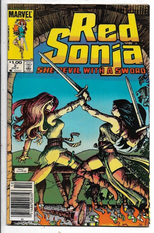 Red Sonja #2 (Oct 1983, Marvel)   n183x