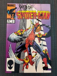Web of Spider-Man #2 Direct Edition (1985)