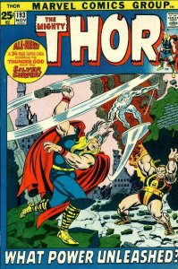 Thor #193 GD ; Marvel | low grade comic Silver Surfer November 1971