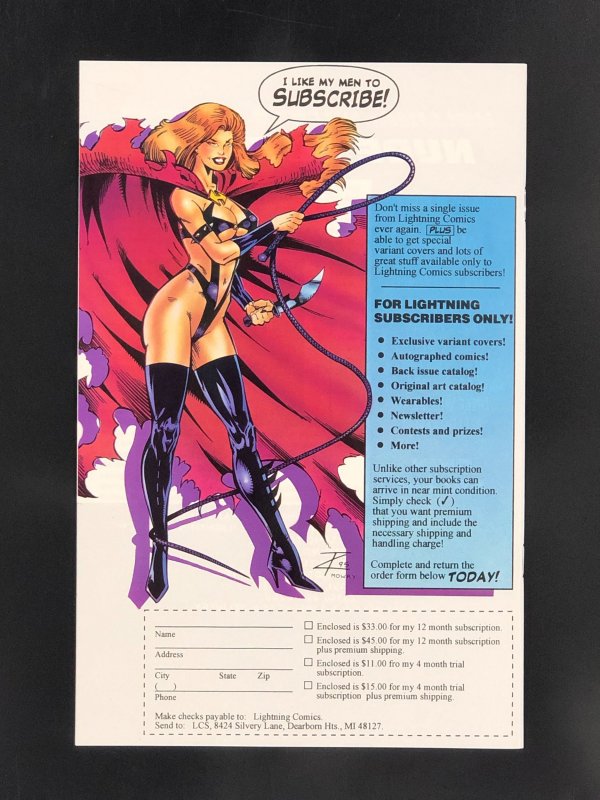 Hellina: Wicked Ways Nude Edition #1 (1995) Only 4000 Printed!