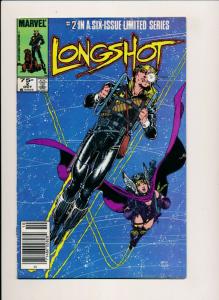 LONGSHOT #2 Marvel Comics 1985 ~ F/VF (PJ17) 