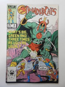 Thundercats #6 (1986) VG Condition moisture stain