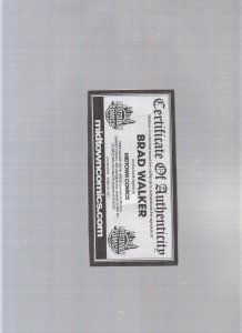 Action Comics #13 - SIGNED BY BRAD WALKER! (8.0/8.5) 2012