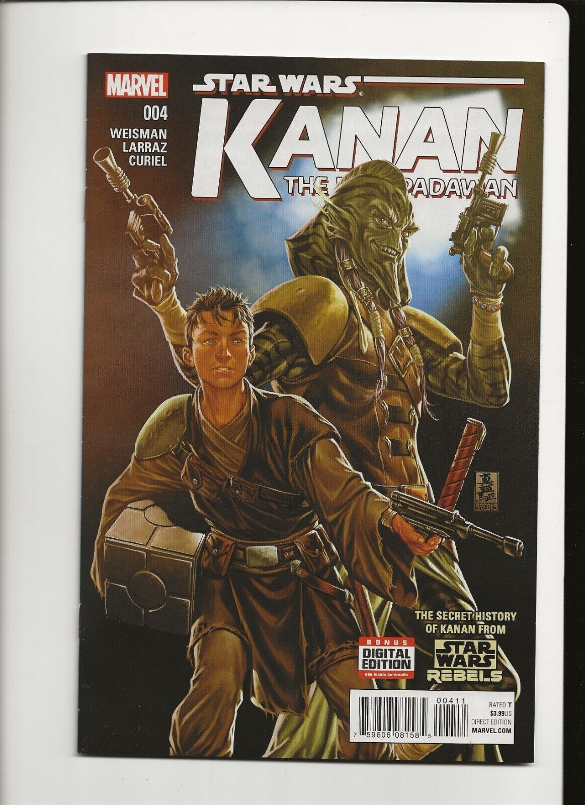 Star Wars: Kanan: The Last Padawan  (2015)  Issue 1F  Near Mint main image 1