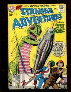 STRANGE ADVENTURES #123 (4.0) SECRET OF THE ROCKET DETROYER!