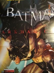 BATMAN ARKHAM CITY Promo Poster, 22 x 34, 2011, DC Unused more in our store 391