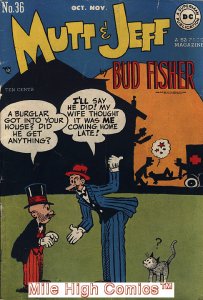 MUTT & JEFF (1939 Series)  (DC) #36 Good Comics Book