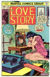 Our Love Story #34 1975- Marvel Bronze Age Romance- VG+