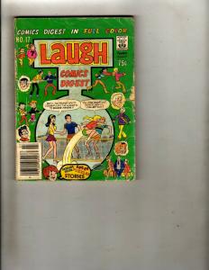 Lot of 7 Laugh Comics Digest #17 18 19 19 20 63 64 WS15