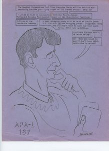 Small Collection of FANZINE Covers and Art Pages - Scarce!