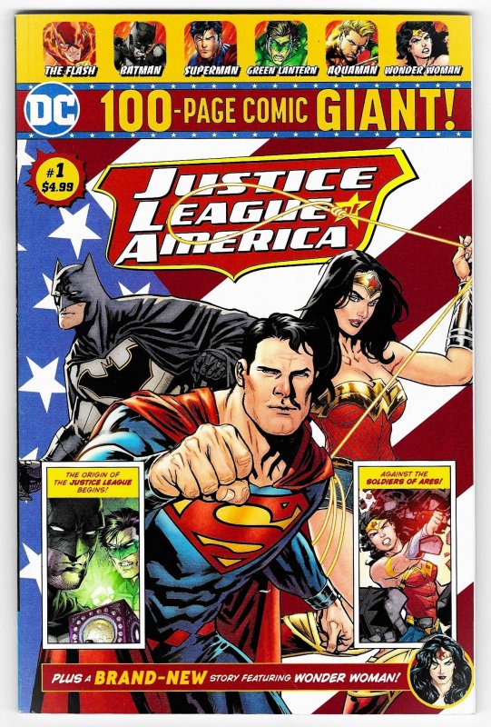 Justice League Giant #1 (2018) 100-page oversized comic; full color.