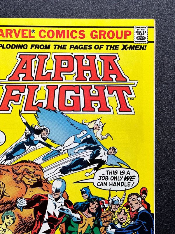 Alpha Flight #1 (1983) Newsstand - Many 1st App John Byrne! - VF+/NM!!