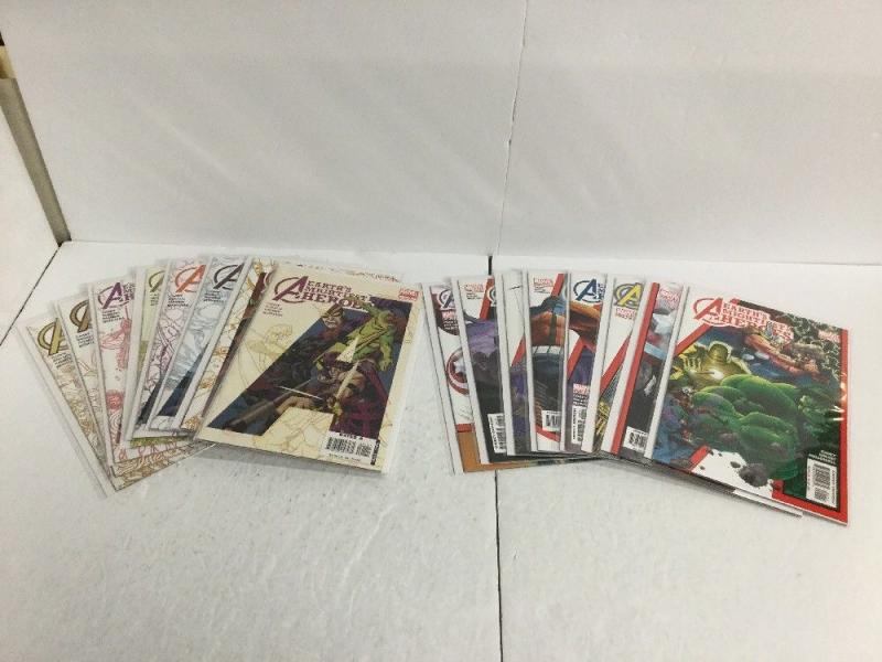 Earths Mightiest Heroes Series 1 2 Issues 1-8 1-8 Lot Set Run Nm Near Mint IK