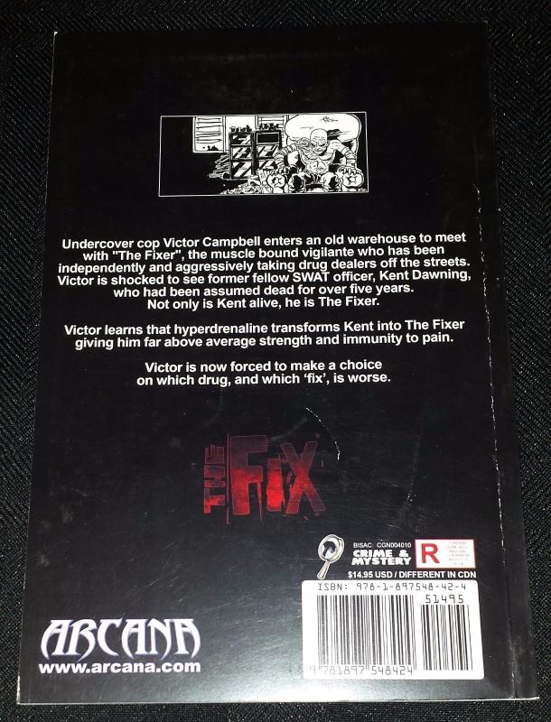 The Fix Graphic Novel - Jeff Aden / Bryce Lee (Arcana Studio) - New!
