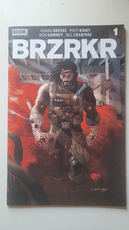 BRZRKR #1 (2021) First Print Grampa Cover