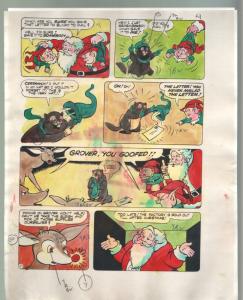 Rudolph The Red Nosed Reindeer Original Production Art-Page 4