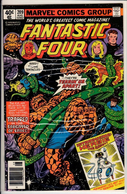 Fantastic Four #209 Newsstand Edition (1979) 8.0 VF