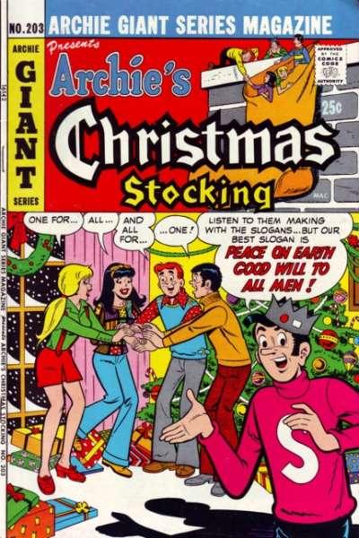 Archie's Joke Book Magazine #203, Fine (Stock photo)