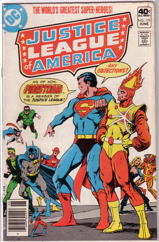 Justice League of America   vol. 1   #179 GD/VG