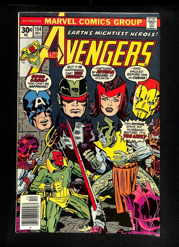 Avengers #154 1st Tyrak!