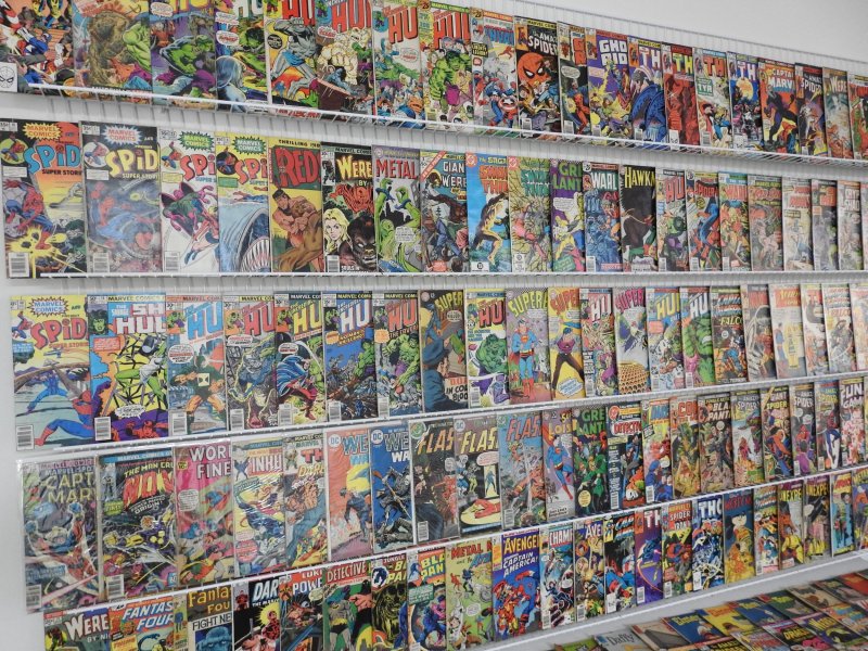 Huge Lot 180+ Low Grade Comics W/ Hulk, Flash, Thor, +More! See description