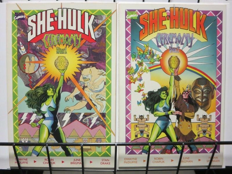 SHE HULK CEREMONY (1989) PT  1-2   Wedding?!?