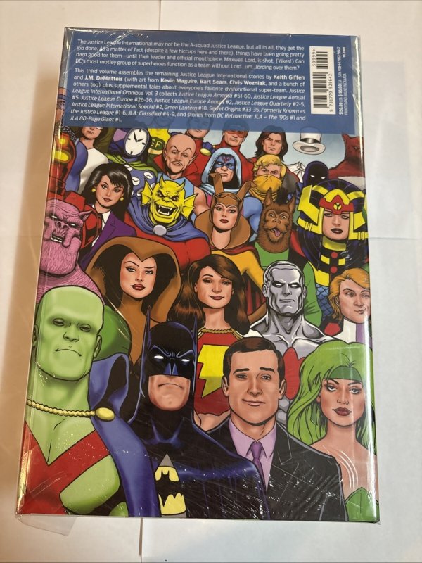Justice League International Omnibus Vol 3 Hardcover HC DC Comics (Sealed)