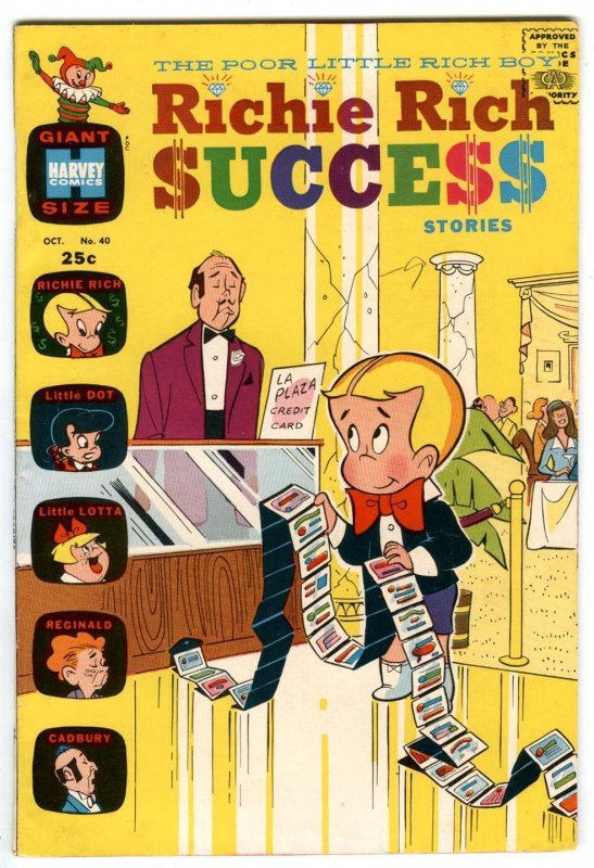 Richie Rich Success Stories #40 Oct 1971 -Little Lotta-Gloria-Giant Size