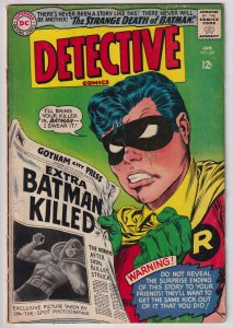 Detective Comics #347 (1966) Batman and Robin