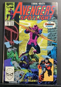 Avengers Spotlight #33 (1990) Hawkeye & The U.S.Agent