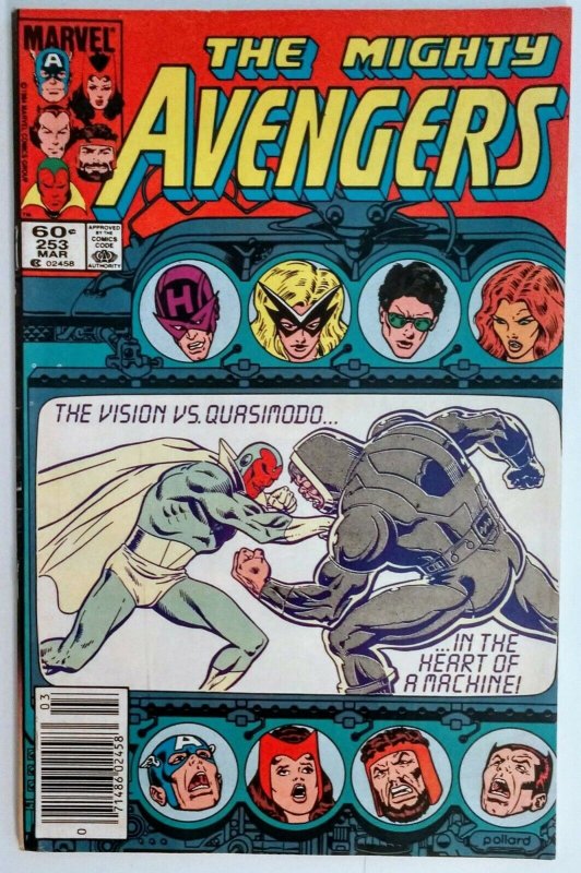 Avengers #253 RARE MARK JEWELERS EDITION 