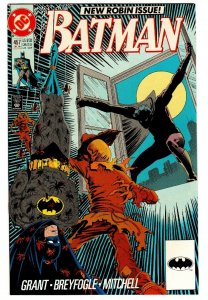 BATMAN #457-Rare 2nd printing-Comic Book-Robin