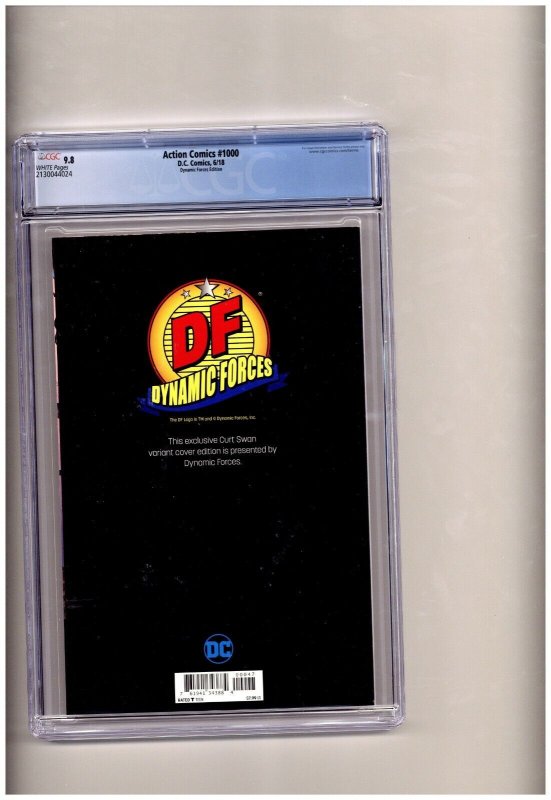 Action Comics #1000 Curt Swan DF Exclusive Sketch Variant CGC 9.8