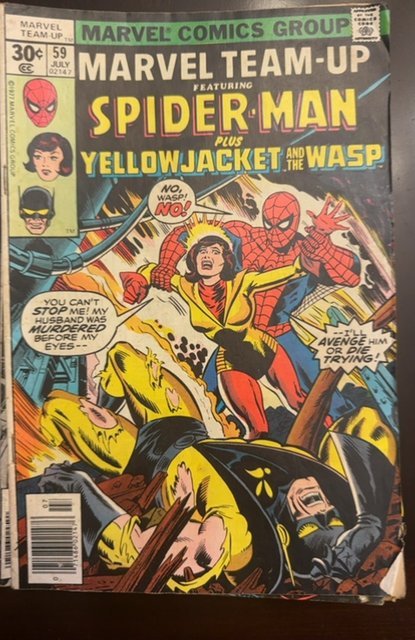 Marvel Team-Up #59 (1977) Yellowjacket 