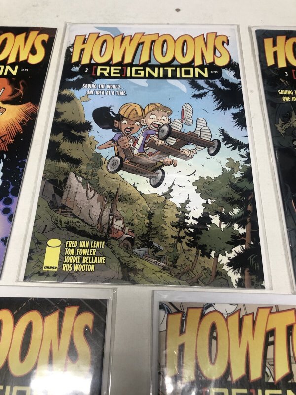 Howtoons Reignition (2014) Set # 1-5 Marvel Comics • Fred Van Lente • Tom Fowler