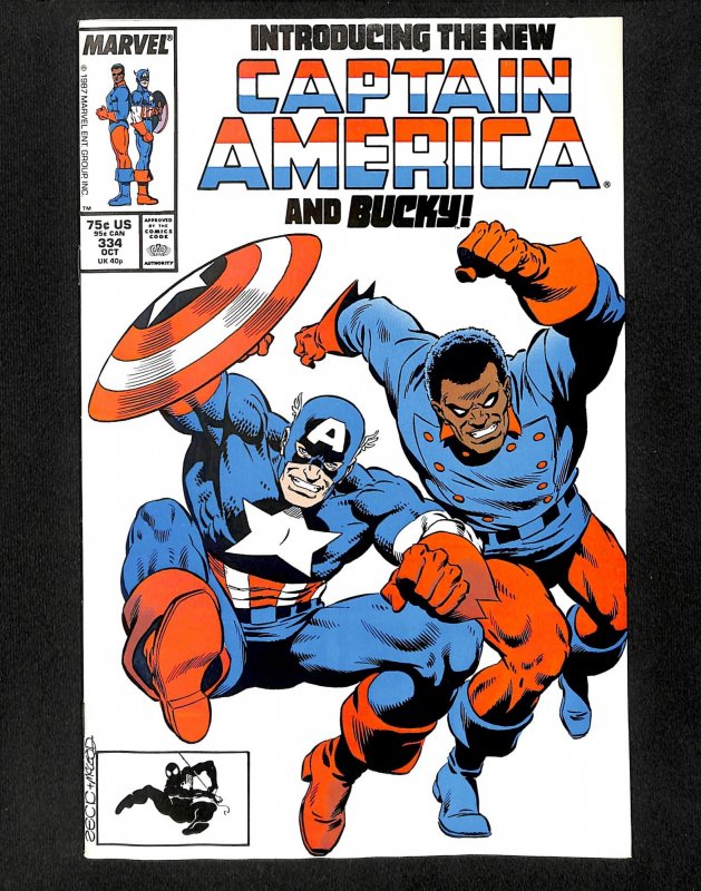 Captain America #334