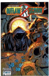 Outlaw Scorn 3030 A.D. #1 Adam Frizzell Variant NM+