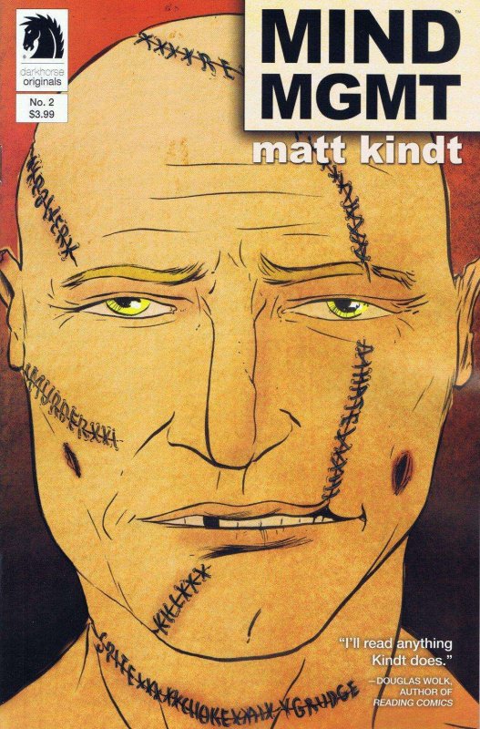 Mind MGMT #2 VF/NM ; Dark Horse | Matt Kindt