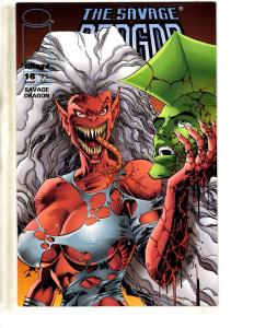 Lot Of 10 Savage Dragon Image Comic Books # 11 12 13 14 15 16 17 18 19 20 CR31